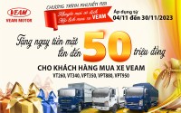 VEAM MOTOR TRIỂN KHAI CHƯƠNG TRÌNH KHUYẾN MẠI THÁNG 11/2023